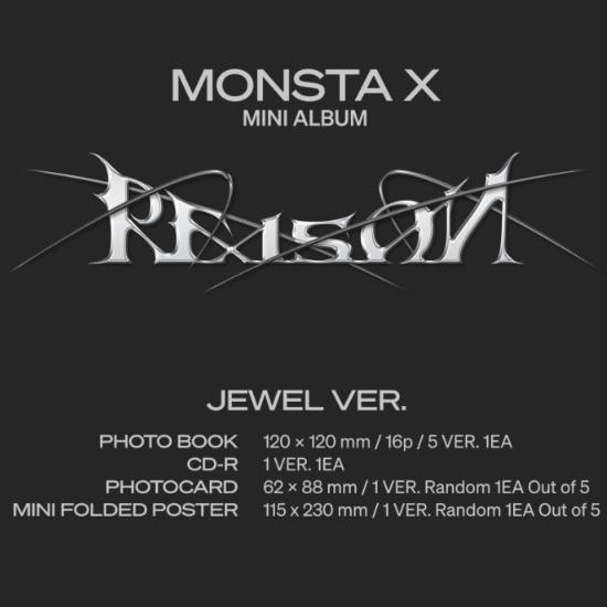 12-й мини-альбом MONSTA X REASON Jewel ver.
