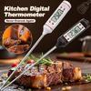 Пищевой термометр, термометр для барбекю, молоко барбекю выпечка, вставной цифровой термометр, электронный зонд из нержавеющей стали цифровой дисплей