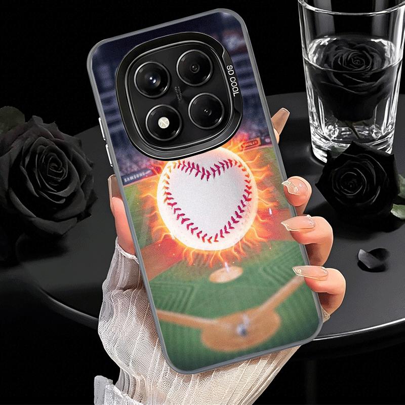 Baseball Sport Shockproof Phone Case for Xiaomi Redmi Note 15 14 13 12 Pro Plus 11 11S 11T 5G Cover Anti Fall Fundas