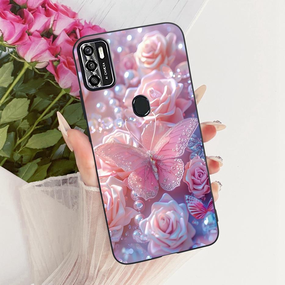 Чехол для ZTE Blade A7s 2020 A7020 Милый Лев Модный Расписной Чехол Мягкий ТПУ Матовый Чехол для Телефона Для ZTE Blade A7s 2020 BladeA7s Сумки