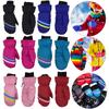 Warm Windproof Waterproof Long-sleeved Mitten Children Ski Gloves Outdoor Riding Snow Snowboard