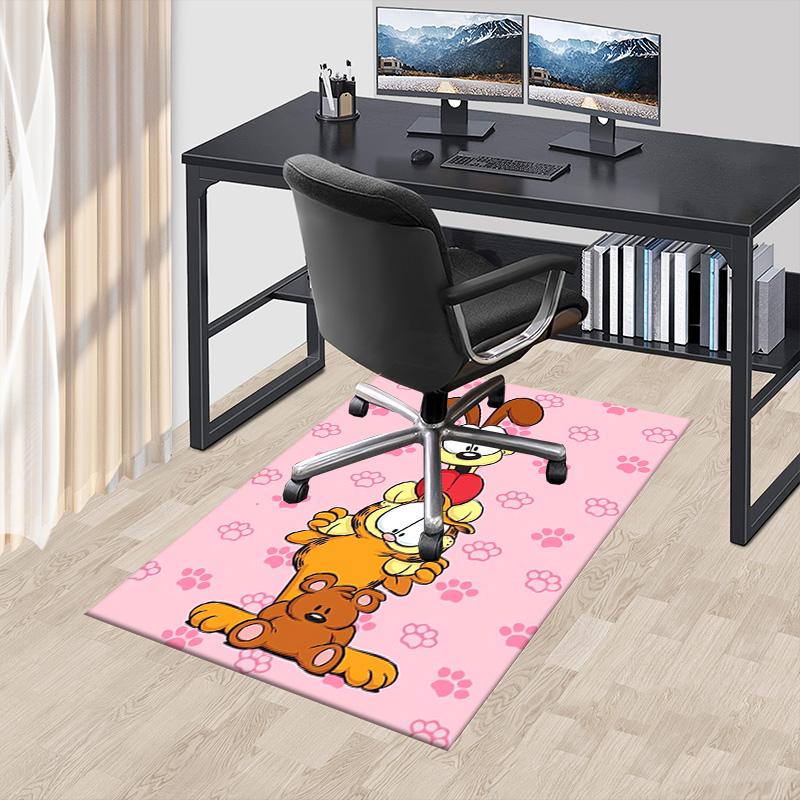 Garfield Friends Adventure Carpet For Playroom Bedroom Living Room Sofa Home Decorkids Game Area Rug Nonslip Floor Mat