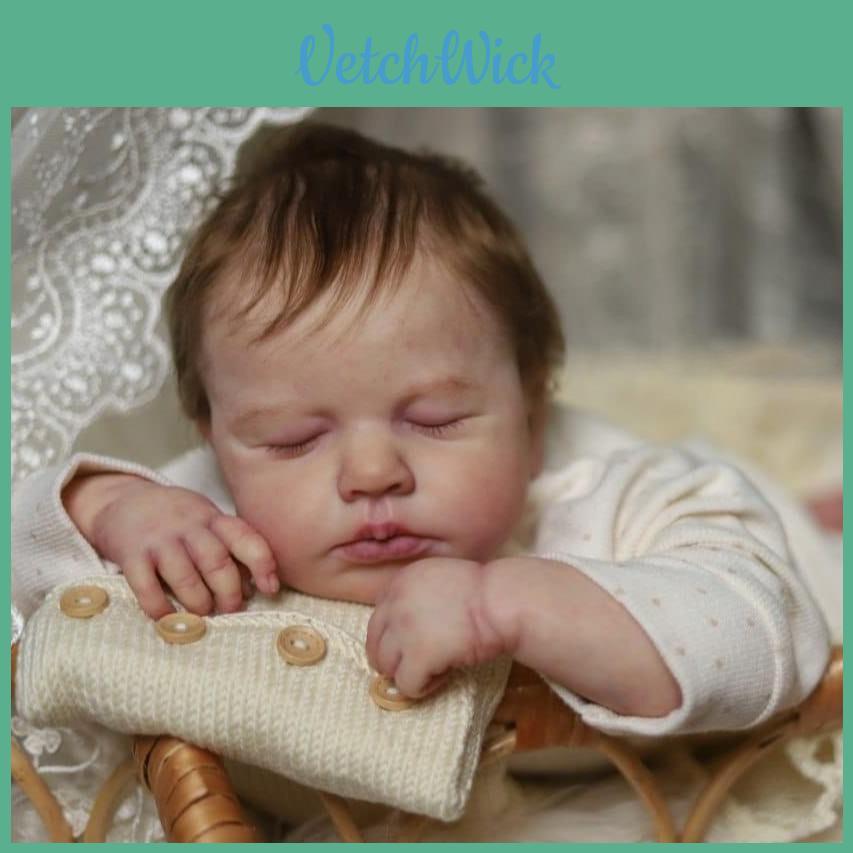 Реборн Baby Loulou, 19 дюймов, силиконовая кукла с реалистичными чертами, для коллекционеров и в подарок