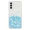 Мягкий ТПУ чехол для Samsung Galaxy A15 5G с блестками и эпоксидной смолой, светящийся в темноте