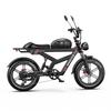 DUOTTS F20 Electric Fat Bike, 250W 52V 27Ah, maximum range 140km, 20x4.0 inch all-terrain electric bike.