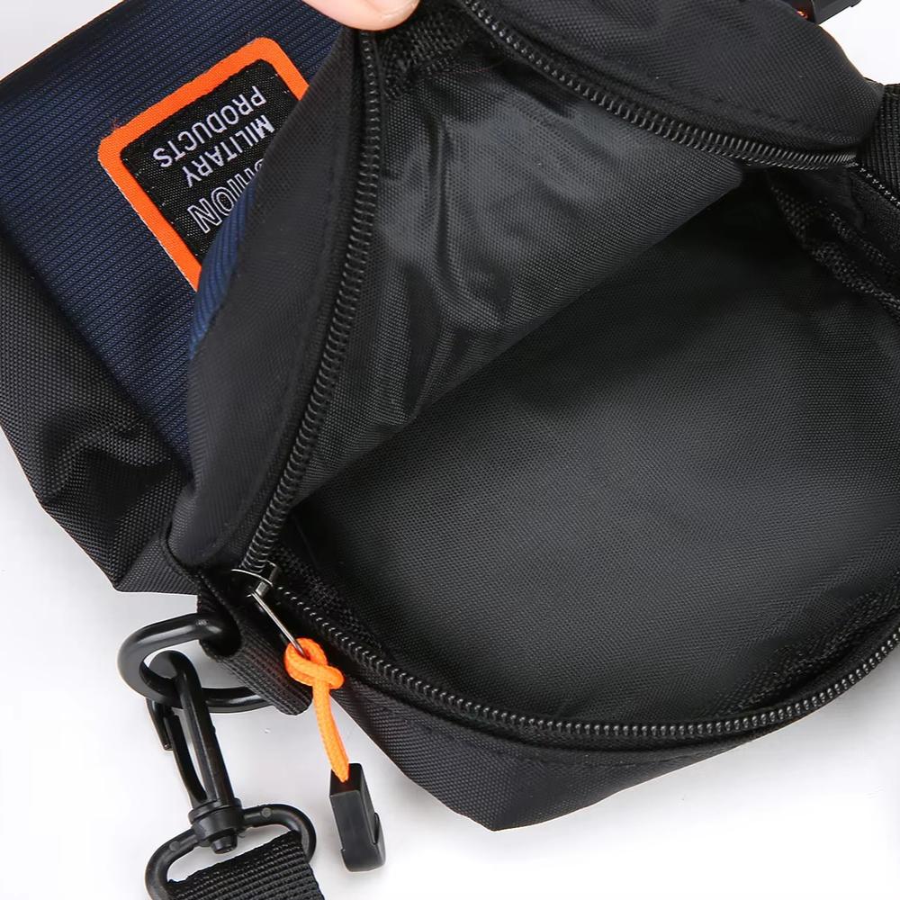 Мужская водонепроницаемая повседневная сумка через плечо, многофункциональная сумка для отдыха на открытом воздухе, сумка для телефона