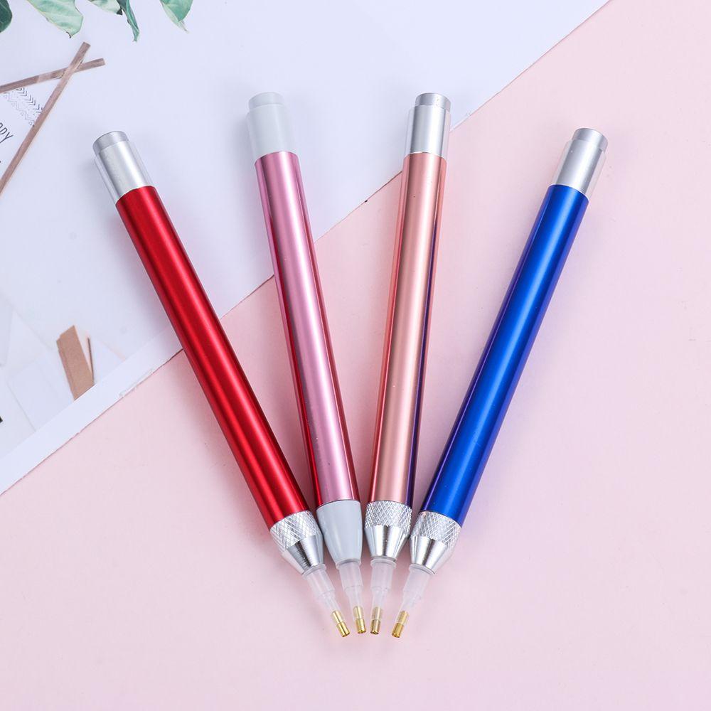 Sewing Accessories Crystal Point Drill Pen Diamond Painting Tool 5D Diamond Painting Lighting