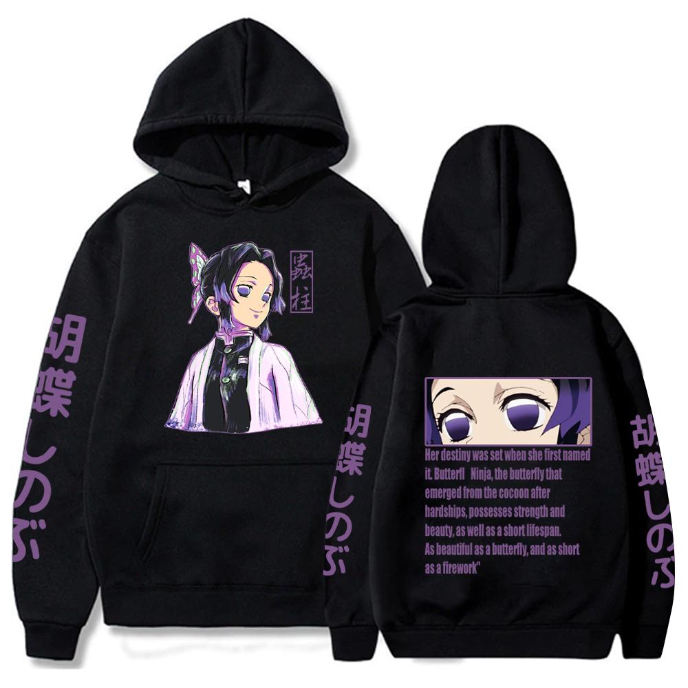 Hot Anime Demon Slayer Zenitsu Hoodie Harajuku Hip Hop Pullover Tops Sweatshirt Popular Gift