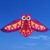 Long Tail Colored Owl Kite Easy To Fly Plastic Flying Toy New Children's Kite  Outdoor Sports