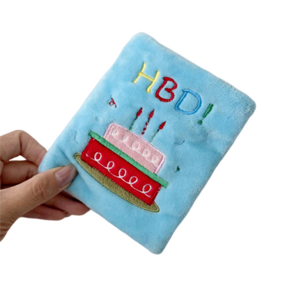 Cartoon Dog Hiding Food Toys Book Interactive Creative Pet Sniffing Toy Durable Sound Cloth Material