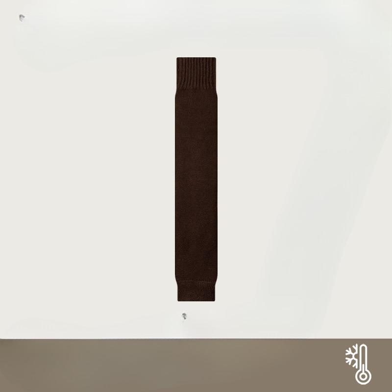 Кашемировые наколенники, женские осенне-зимние носки с толстой подкладкой, длинные гетры, универсальные женские носки