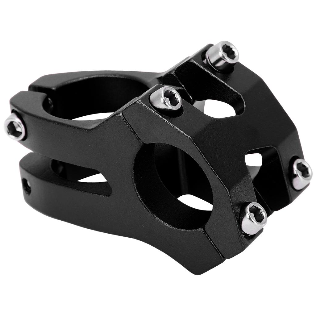 LUNJE 25.4x35MM Bike Handlebar Short Stem Riser Aluminum Alloy Bicycle Hollow Stem