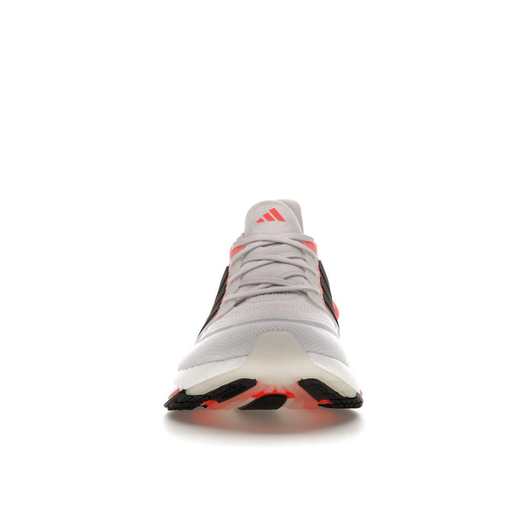 Adidas UltraBoost Light White Solar Red Кроссовки унисекс Cloud-White Core-Black HQ6351