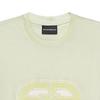 Emporio Armani Мужская футболка с коротким рукавом и вышитым логотипом SS23, круглый вырез, светло-зеленая 3R1TV4-1JUVZ-0594