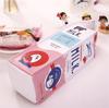 Big Storage Office Supply Cartoon Morning Milk Pen Bag Pencil Box Pencil Case Fruit Milk Carton