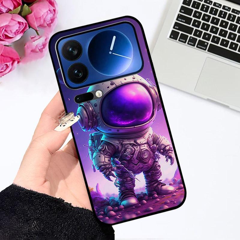 Силиконовый чехол для Xiaomi 17Pro/17 Pro Max, противоударная задняя крышка телефона, милые расписные Fundas для Xiaomi17 Pro Max, мягкий ТПУ корпус