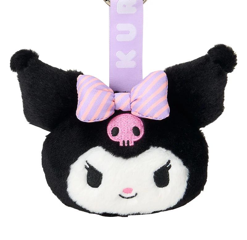 Sanrio KUROMI Face Tag Mascot Japan NEW Sanrio Characters