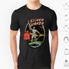 Серебряный Серфинг 1978 Мультфильмы Винтажная Футболка 6XL Хлопок Крутая Футболка 1970-х 70-х Серф Комиксы Серфер Комикс Супергерой Космический Серфинг
