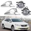 Для Toyota Camry V50 2012-2017 рамки противотуманные фары автомобили Chromiu Light противотуманные фары крышка отверстие для противотуманных фар автомобильные аксессуары