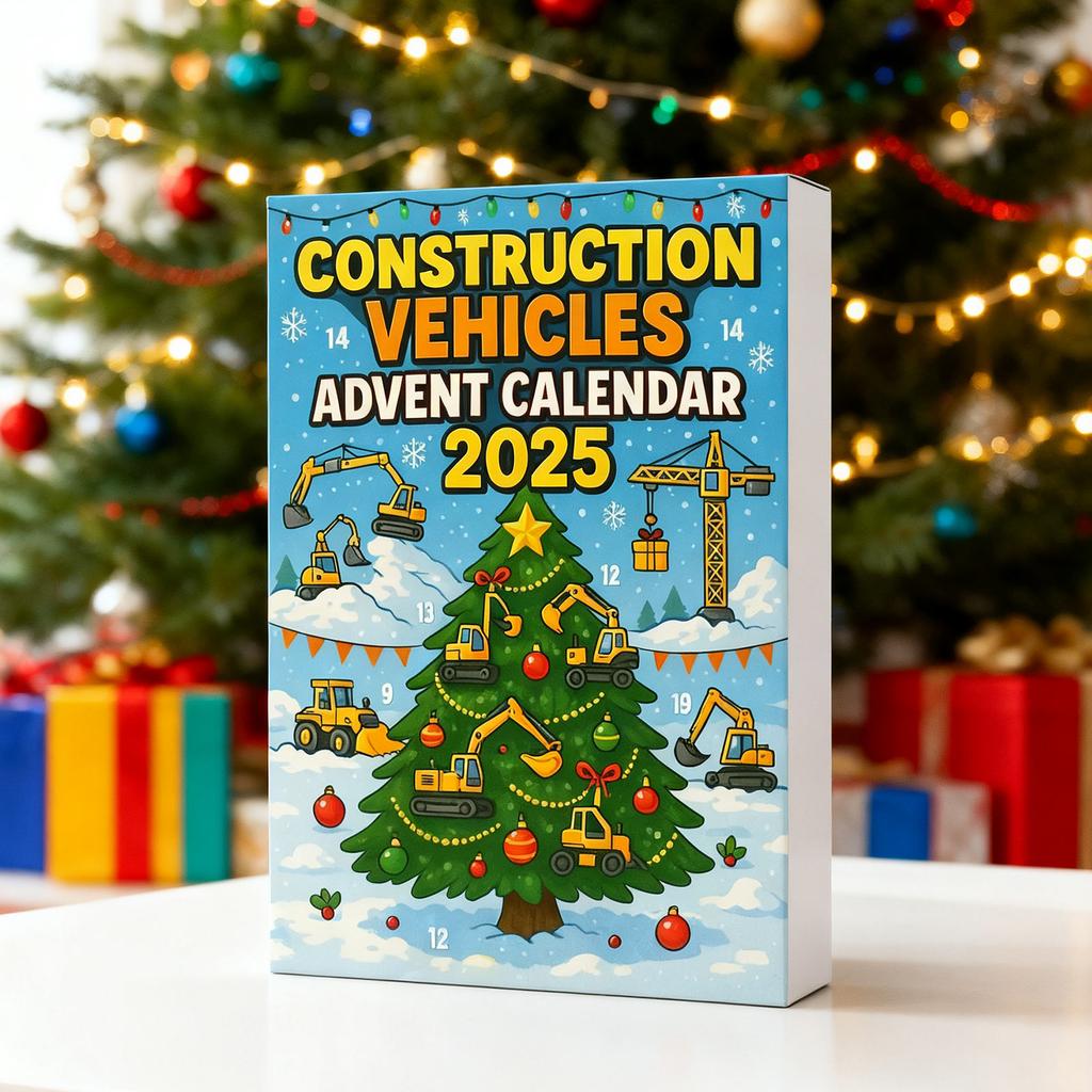 2D Labrador Advent Countdown Box Christmas Tree Decoration Acrylic Pendant Independent Station