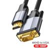 Gold Plated Hdmi Compatible Vga Cable Compatible Ps3 Pc Monitor Projector Computer