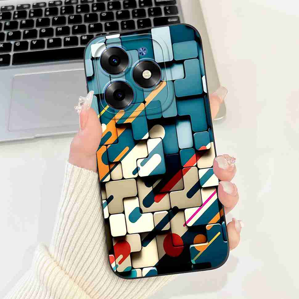 Silicone Casing For Tecno Spark Go 2024 BG6 Cases Soft Shell New Fashion Animal Phone Cover For Tecno SparkGo 2024 Bumper