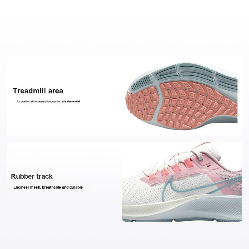 Nike Air Zoom Pegasus 38 Sail Pink Glaze женские кроссовки Crimson-Bliss Ocean-Cube CW7358-103