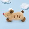 Cute Simulation Baguette Dog Wear Chef Hat Plush Toy Stuffed Food Bread Puppy Sleeping Pillow Soft Doll Gift for Children