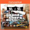 Постельное белье Grand Theft Auto, мультяшный пододеяльник и наволочки в современном стиле для декора спальни