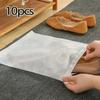 10pcs-Shoe Dust Covers Non-Woven Dustproof Drawstring Clear Storage Bag Travel Pouch Shoe Bags Drying Shoes Protect