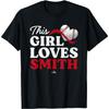 Эта девушка любит Уилла Смита Техас MLBPA Футболка1