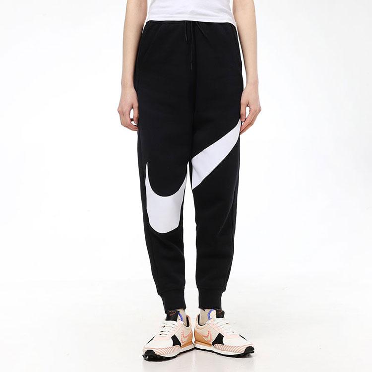 Nike Спортивные штаны Swoosh Fleece Vintage Sports Брюки женские черные CV8661-010