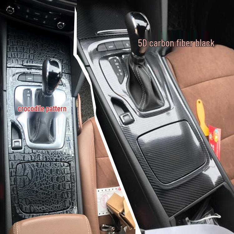 Buick Regal 17-19 GS Накладка на селектор переключения передач из углеродного волокна для интерьера