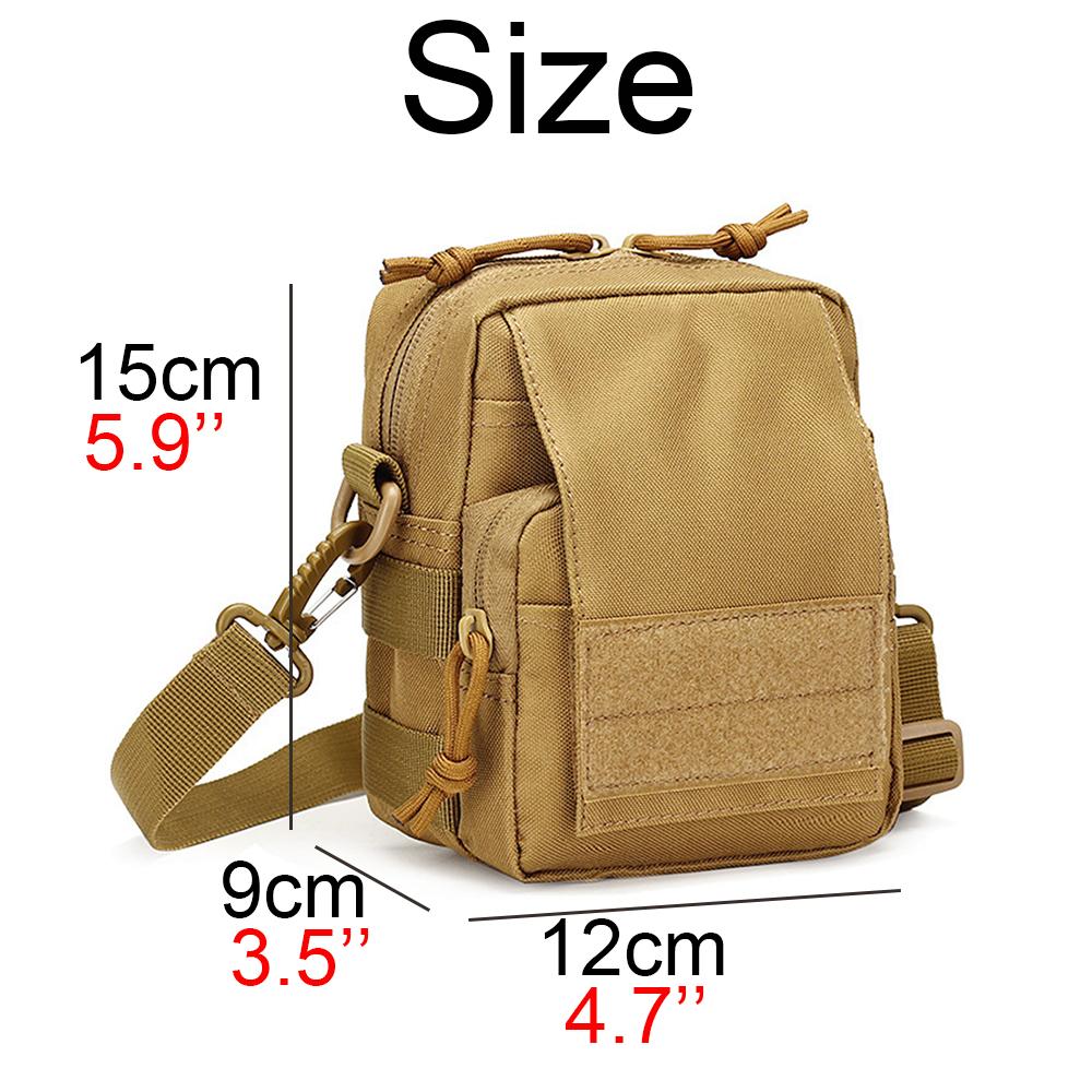 Водонепроницаемая маленькая сумка через плечо для спорта на открытом воздухе, альпинистская сумка через плечо, дорожные инструменты