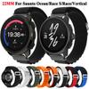 22-мм дышащий нейлоновый ремешок для часов Suunto Ocean / RACE S / 5 9 Peak Pro, браслет для Suunto Vertical
