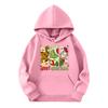 Child Fashion Lightweight Long Sleeve Pullover With Pockets  Print Hoodie