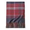 Women Scarf 100% Wool MODERN NEW SAGA Knitted Wool Scarves Plaid Shawl Autumn Winter Thick Warm Female Knit Scarf