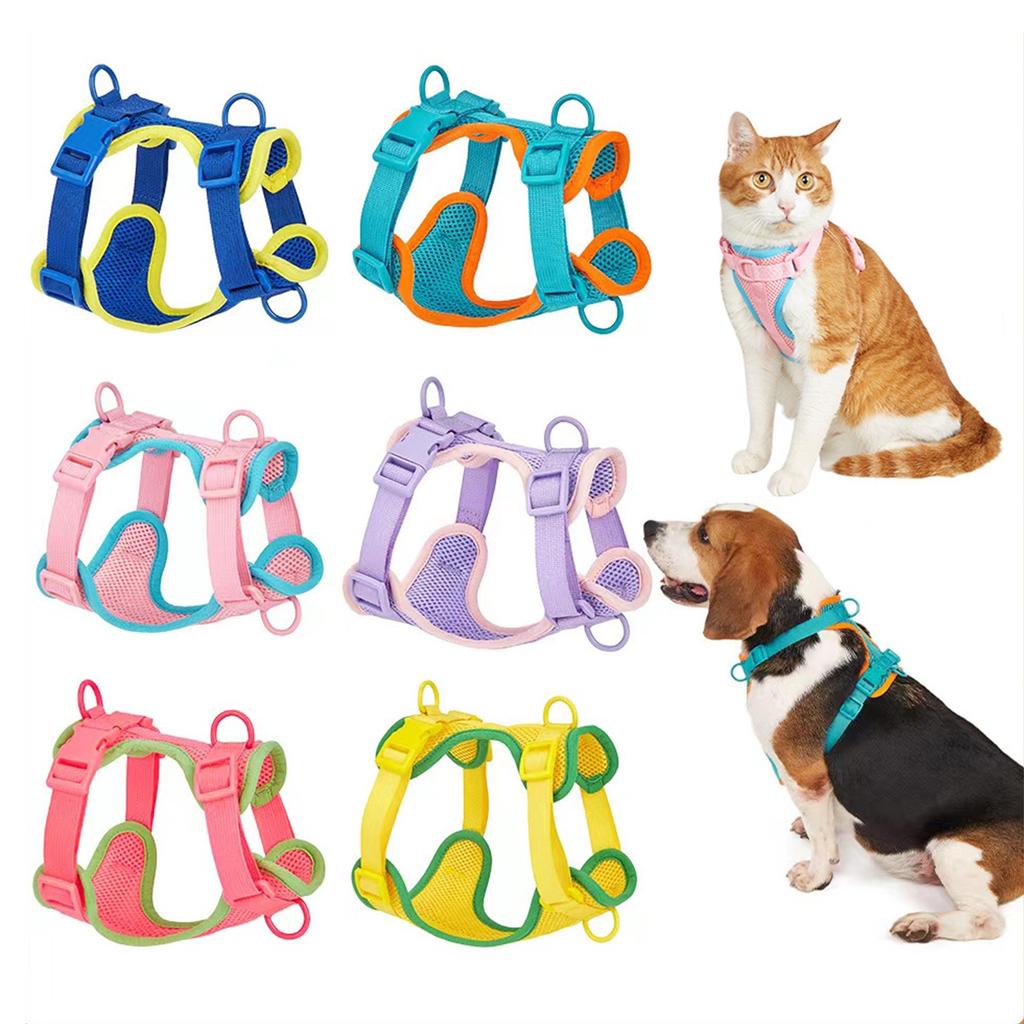 Dog Vest, Anti-pull Pet Vest, Suitable For Large, Medium And Small Dogs, Pet Chest Vest, Comfortable And Breathable Cat And Dog Vest