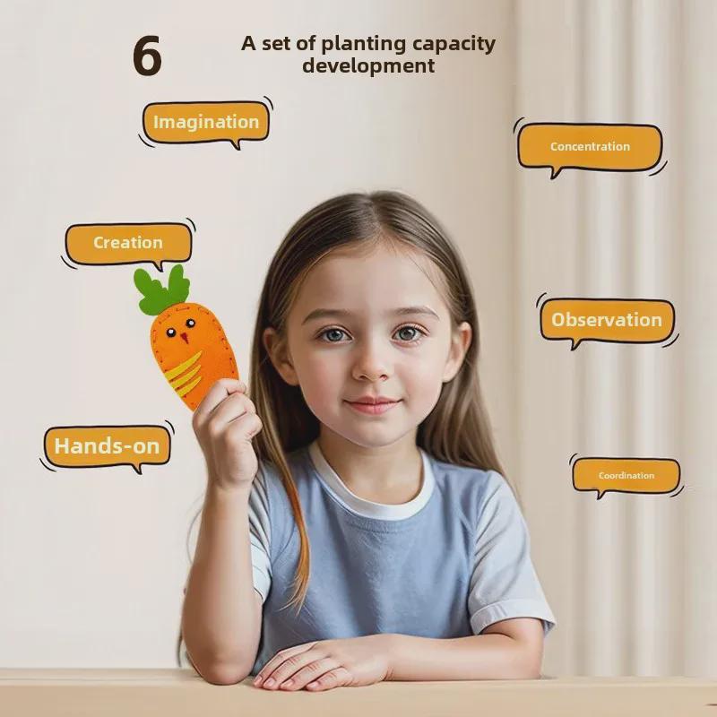 Набор для шитья своими руками для детей из приграничных районов: Творческая кукла-подвеска ручной работы — забавный развивающий подарок.