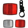 Road Bike Bike Handlebar Reflector Bike Reflector Bike Warning Light Bicycle Reflective Reflector