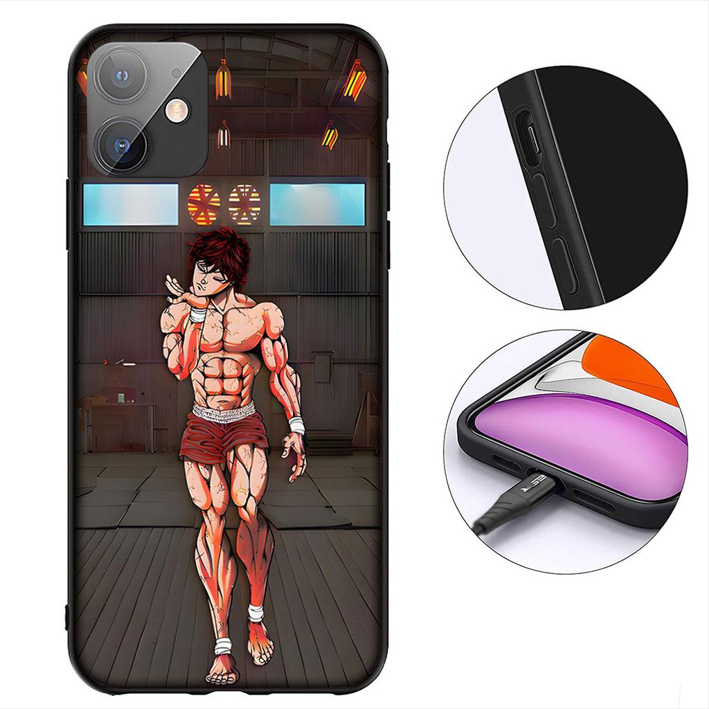 Hanma Baki Cartoon Protective Cover for Xiaomi Poco C85 C65 C75 X7 X6 M6 M8 F7 F8 Ultra F6 Pro Phone Case