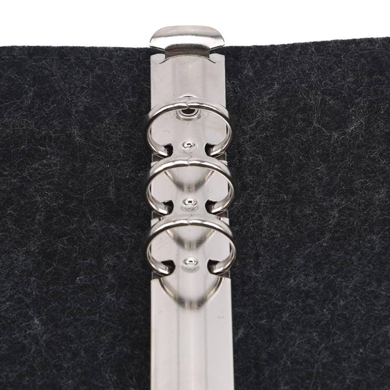 A5/A6 фетровый блокнот с отрывными листами, чехол для дневника, 6 отверстий, сменная обложка, переплет без внутренних страниц