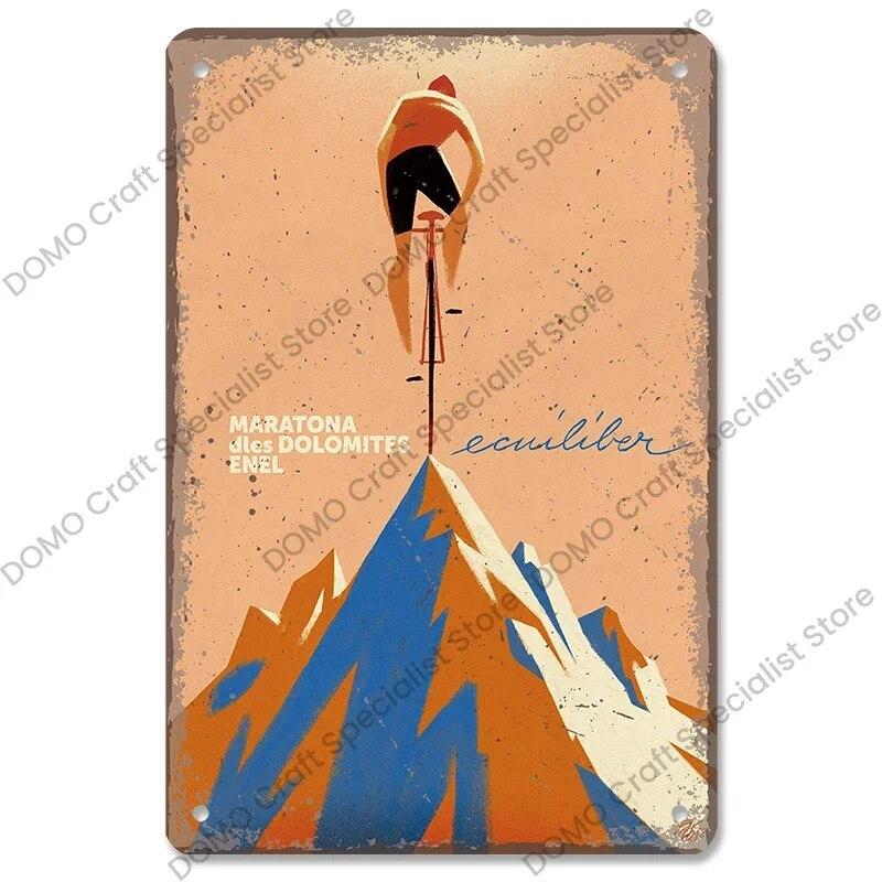 Велосипедная табличка, металлическая жестяная вывеска, велосипедные гонки, винтажный металлический плакат, настенный художественный декор для велосипедного клуба, гаража, человека, пещеры