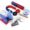 Physical Bar Ring Horseshoe Compass Magnets Physics Science Experiment Tools Kids Toy