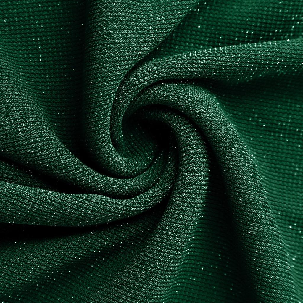 Women's Fashionable Solid Color Round Neck Seven Quarter Sleeved Shirt Loose Casual  Top