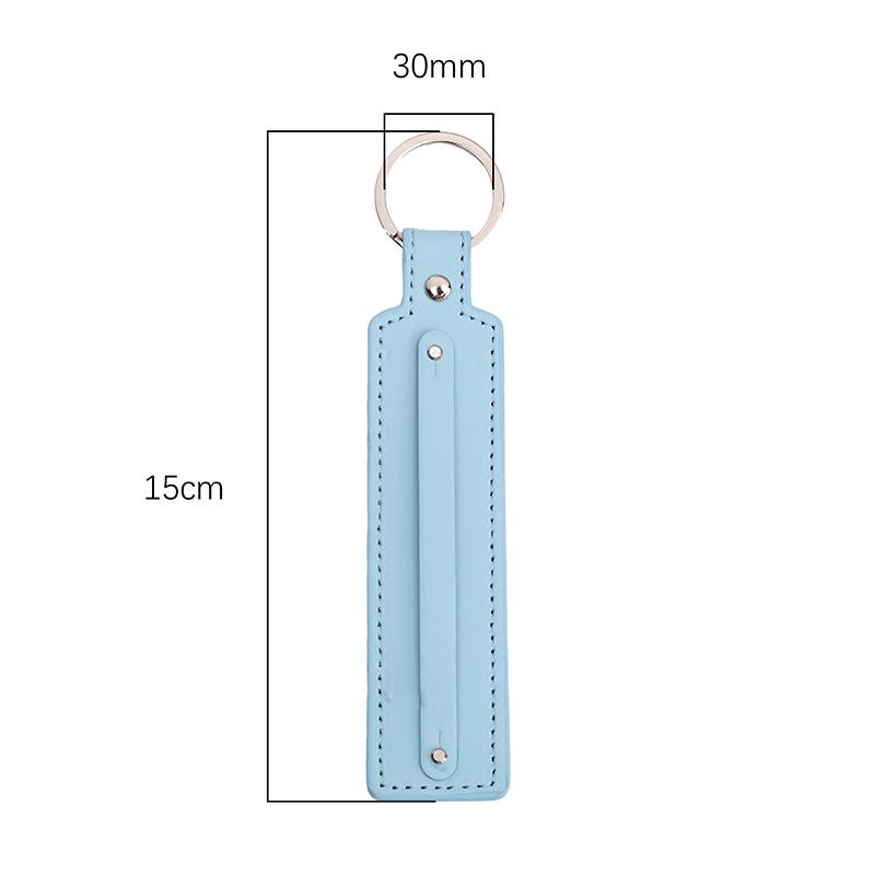 Высококачественный кожаный брелок для ключей для самостоятельного изготовления ювелирных изделий, аксессуаров
