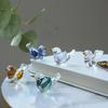 Crystal Glass Animal Ornaments: Cat, Dog, Bird - Creative Desktop Decorations & Gifts