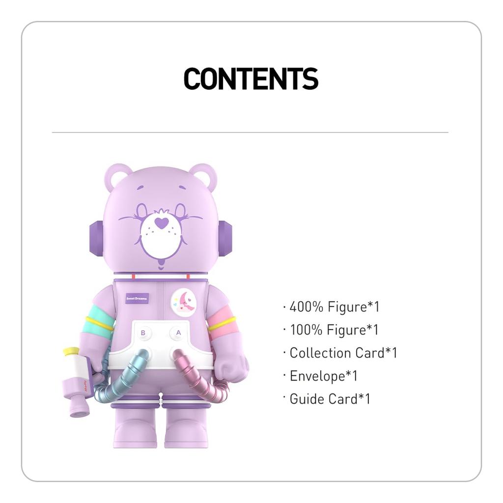 POP MART MEGA SPACE MOLLY Медведи Sweet Dream 400%+100%