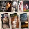 Baseball Case For Samsung Galaxy S23 S22 S21 Ultra S20 FE Note 20 Ultra S8 S9 S10 Note 10 Plus Cover