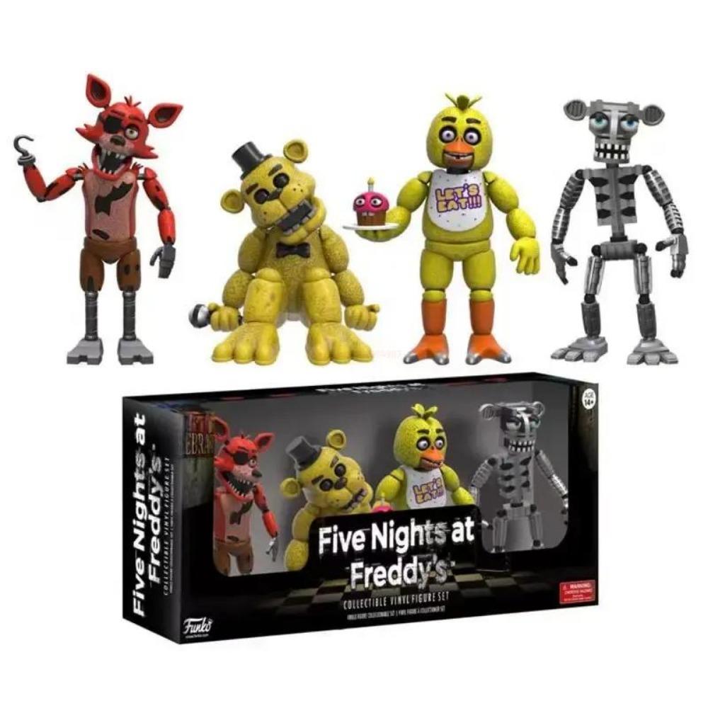 Fnaf Bear Midnight Harem Five Nights Joint Подвижная съемная игровая фигурка At Five Nights Security Breach Модель Детская игрушка